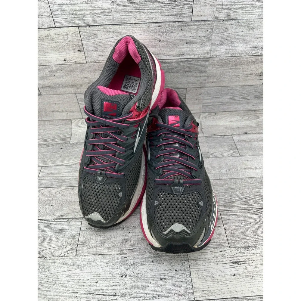 Brooks Glycerin 10 Women's Running Shoes Gray Pink Size 8B‎